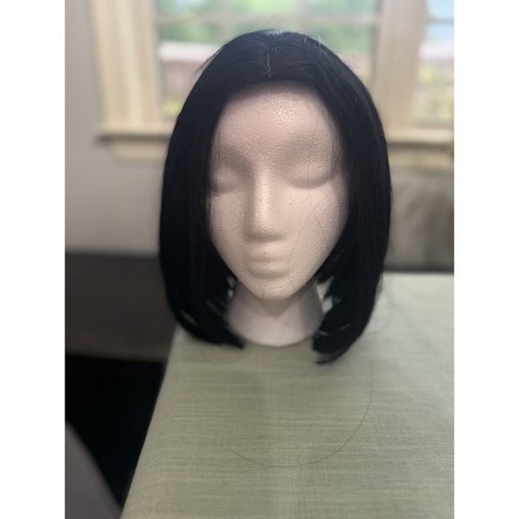 The Unbranded Brand Other - Black Bob Hair Wig Synthetic